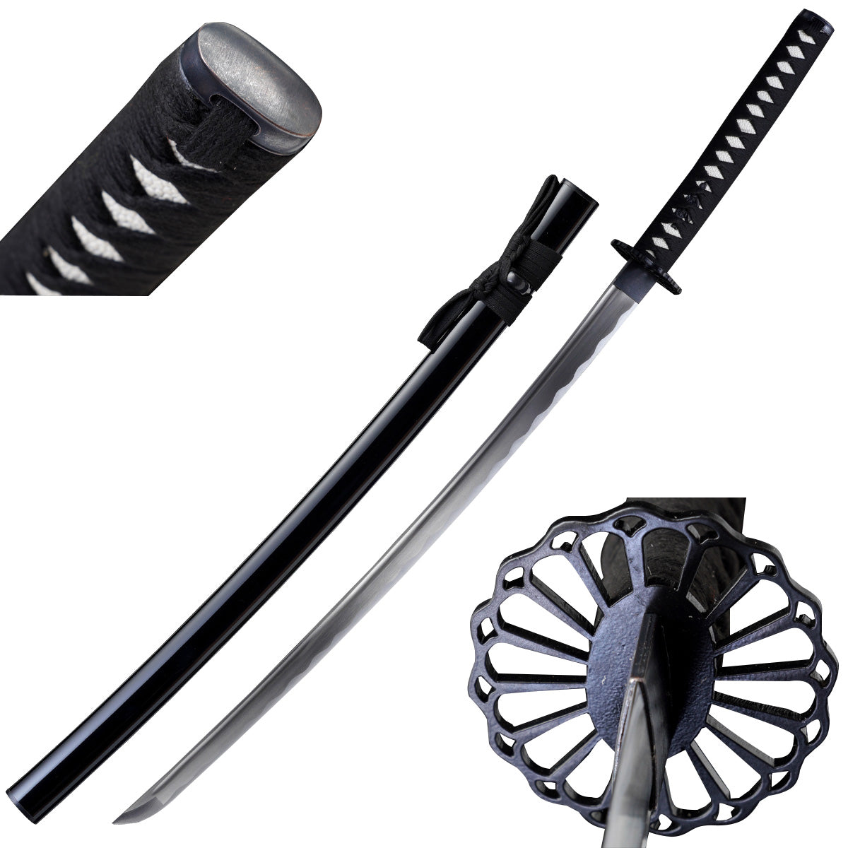 41" 1045 Carbon Steel Samurai Sword – SSP101BK