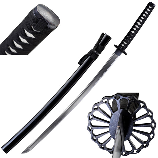 41" 1045 Carbon Steel Samurai Sword – SSP101BK