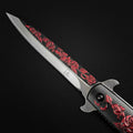 Falcon Roses Spring Assisted Pocket Knife