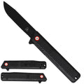 Falcon Spring Assisted Pocket Knife in black, the best EDC black pocket knife for everyday use