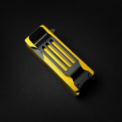 Gold Lighter Case Spring Assisted Knife Lighter Case with sleek design and durable materials