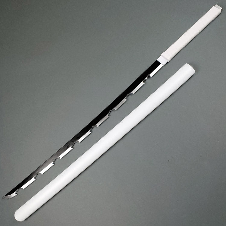 40" Demon Foam Sword - White Scabbard & Handle