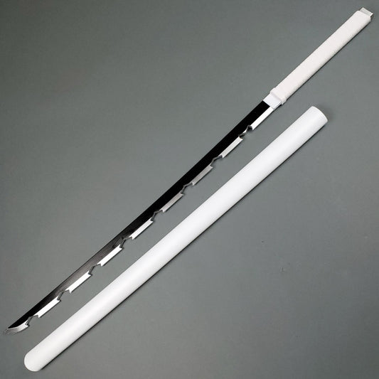 40" Demon Foam Sword - White Scabbard & Handle