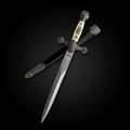 13 1/2" Renaissance Dagger Knights Templar