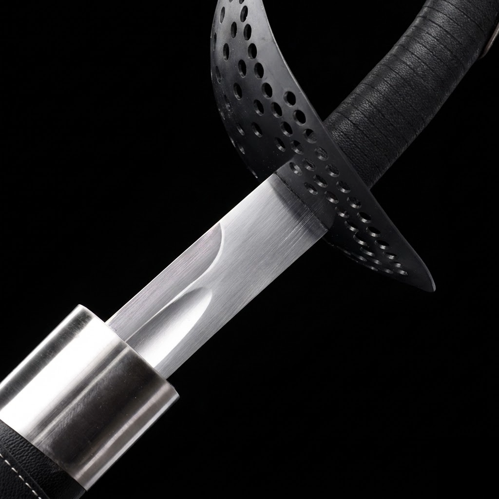 40.15"  Hand-Forged Full-Tang Medieval Saber 1060 Carbon Steel