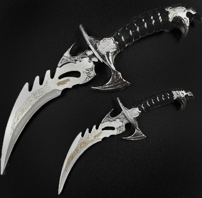 Fantasy Edge 2PCs Set of Daggers 8.25" & 5.25" -Mini Dagger Set