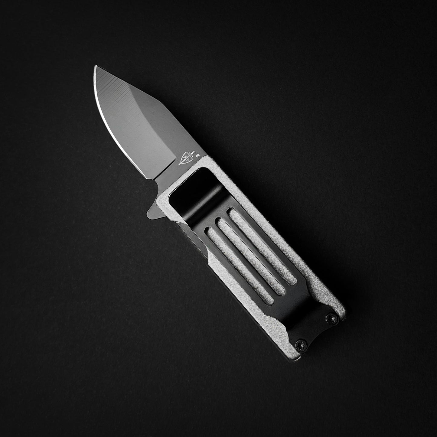 Pacific Solution Lighter Knife Case Spring Assisted Lighter Knife with sleek stainless steel blade