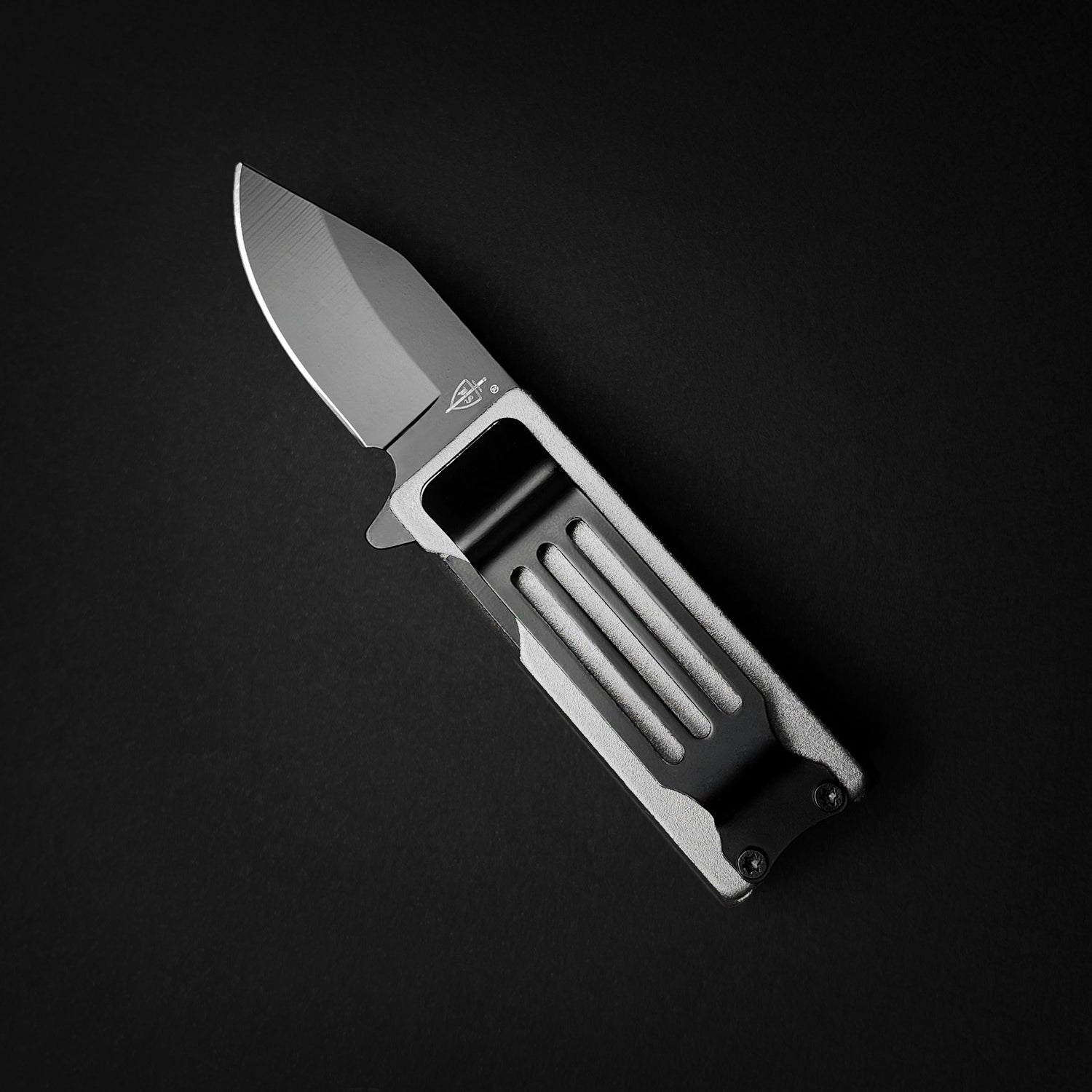 Pacific Solution Lighter Knife Case Spring Assisted Lighter Knife with sleek stainless steel blade
