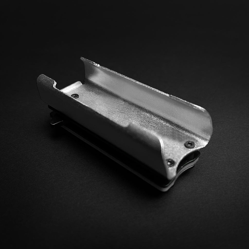 Pacific Solution Lighter Knife Case Spring Assisted Lighter Knife in sleek metal design for easy access