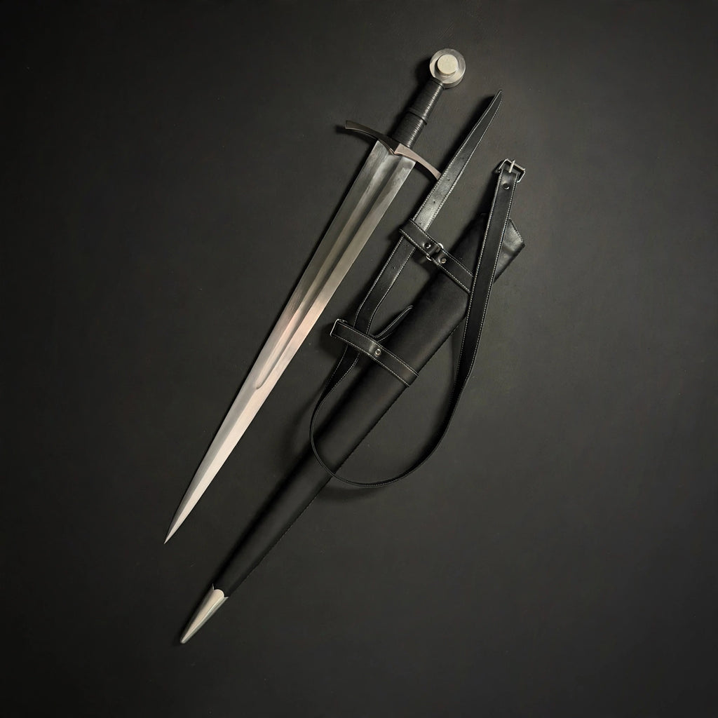 Medieval Sword - 37.8"  Hand Forged Sharp 1060 Steel