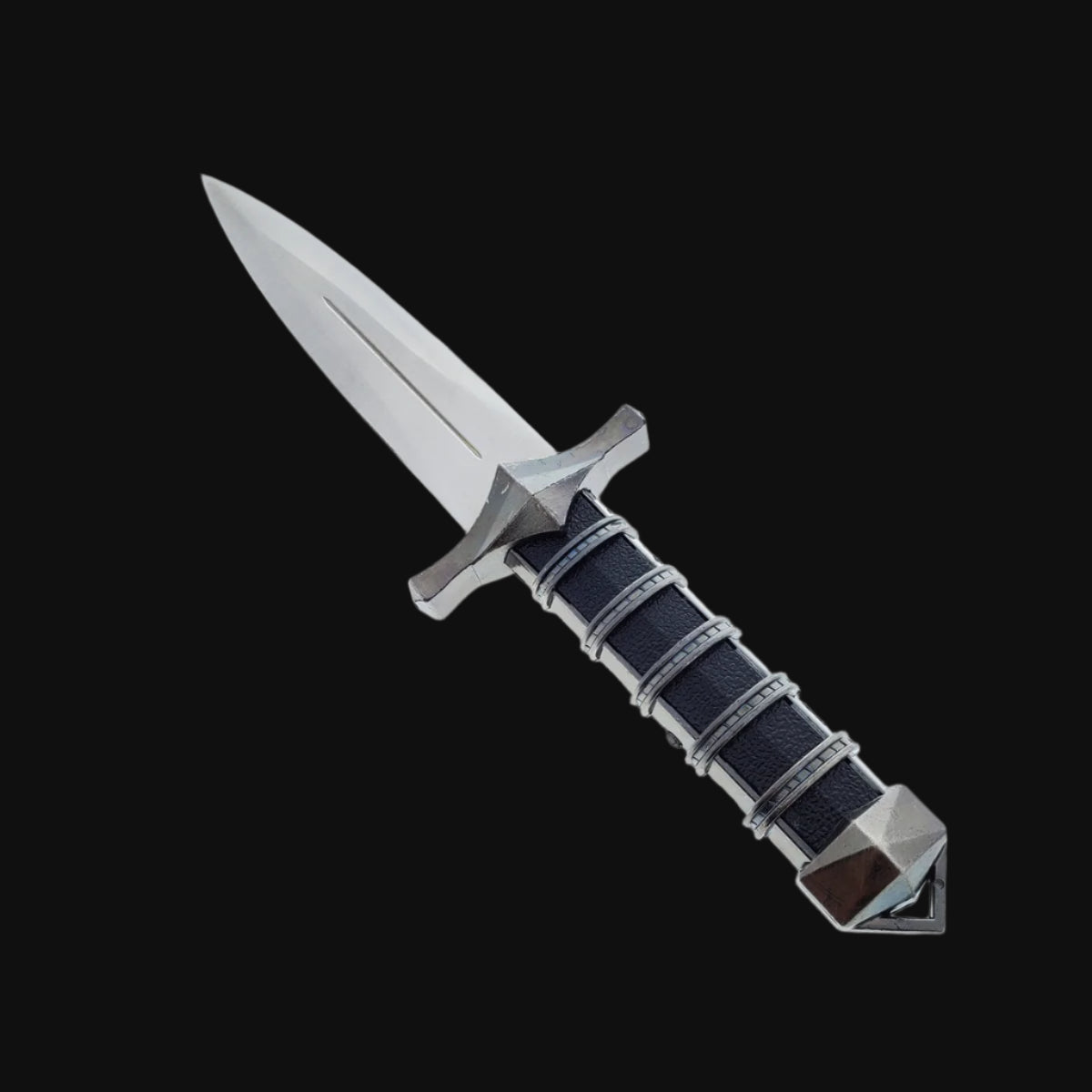 Pacific Solution Medieval Fantasy Dagger with a sleek silver blade and decorative handle