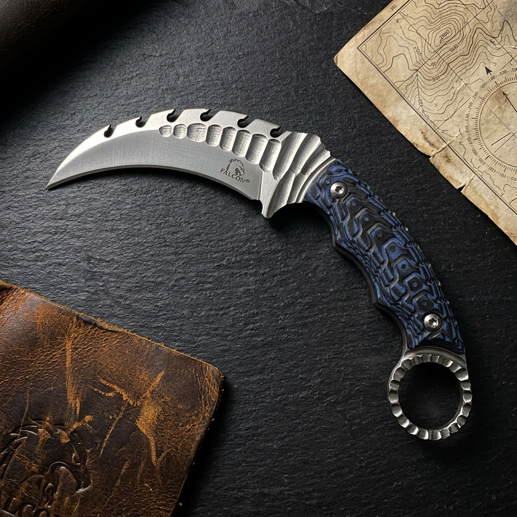 12" Falcon Tactical Knife