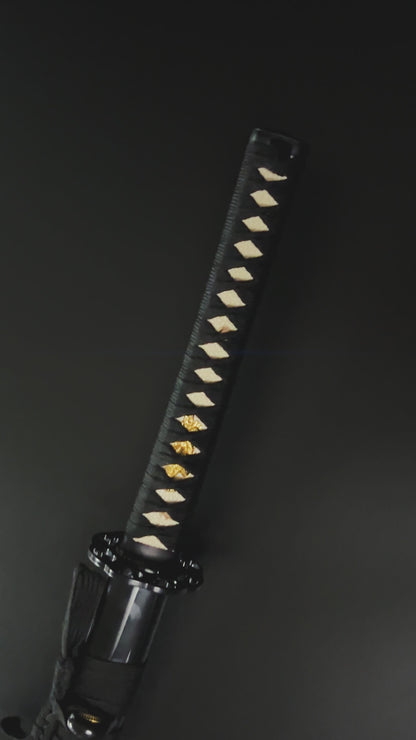 41" Hand Forged Sword with Cheetah Print Blade
