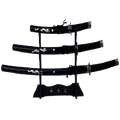 3 Pcs Samurai Sword Set