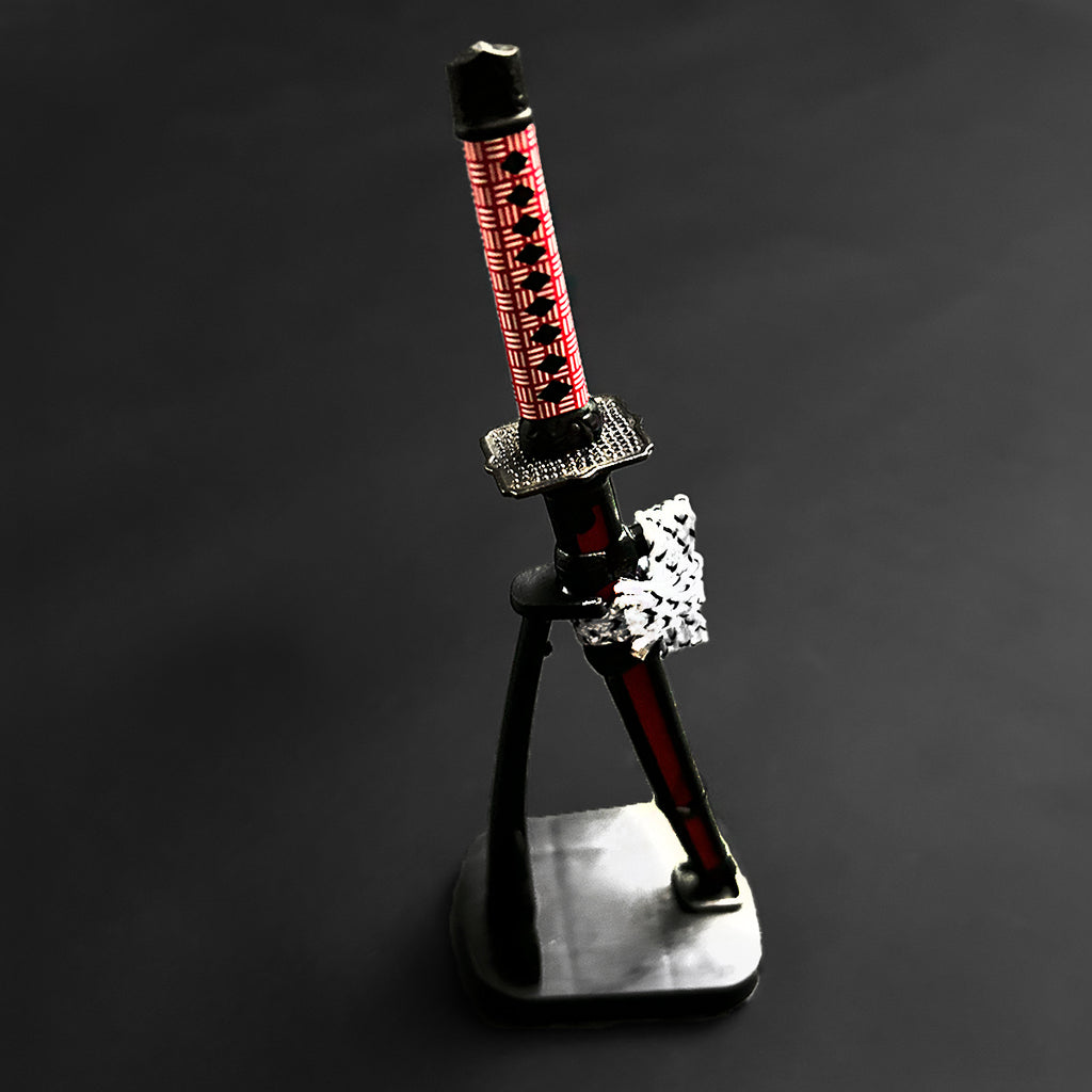 Pacific Solution Wholesale Mini Katana for Sale with Decorative Stand and Detailed Handle