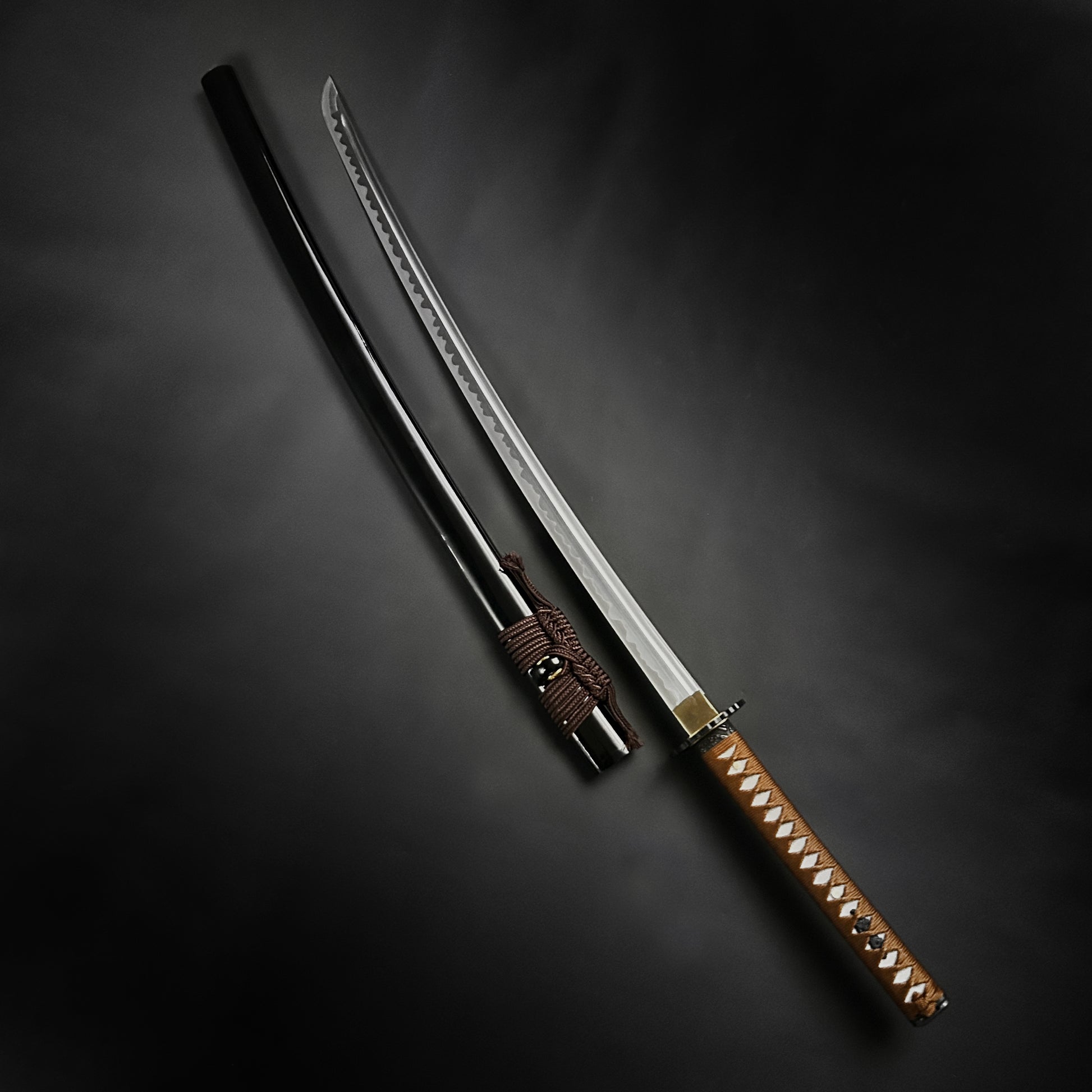 Wholesale Musashi Samurai Katana Sword with polished blade and decorative handle