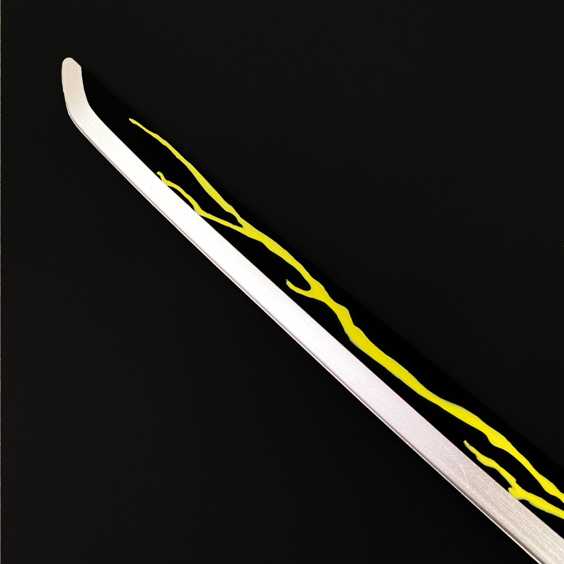 Yellow Demon Foam Sword with a sleek design and stunning yellow accents for cosplay and play