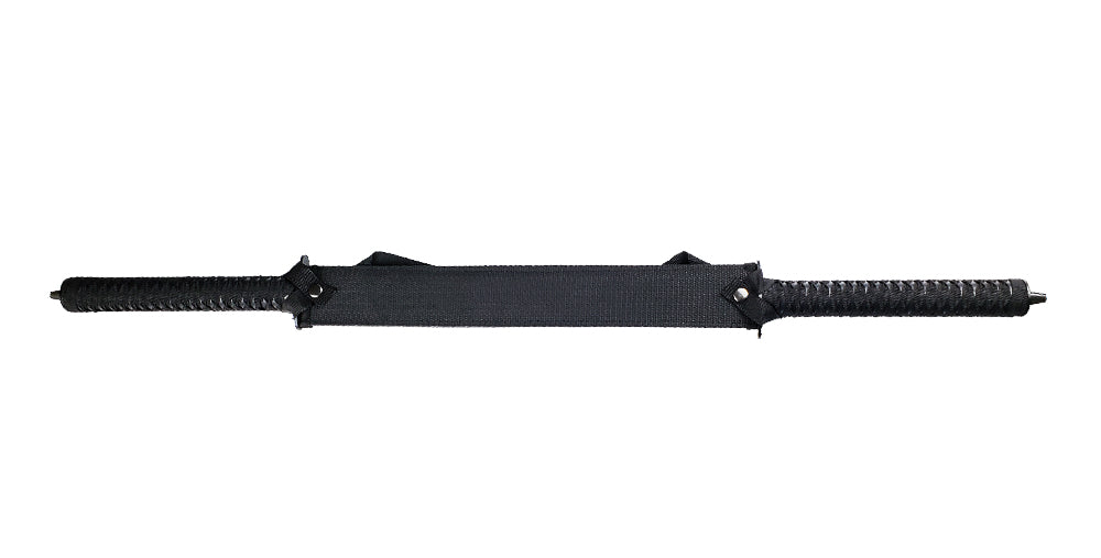 Tactical Master Twin Machetes with Red Color Coated Edge