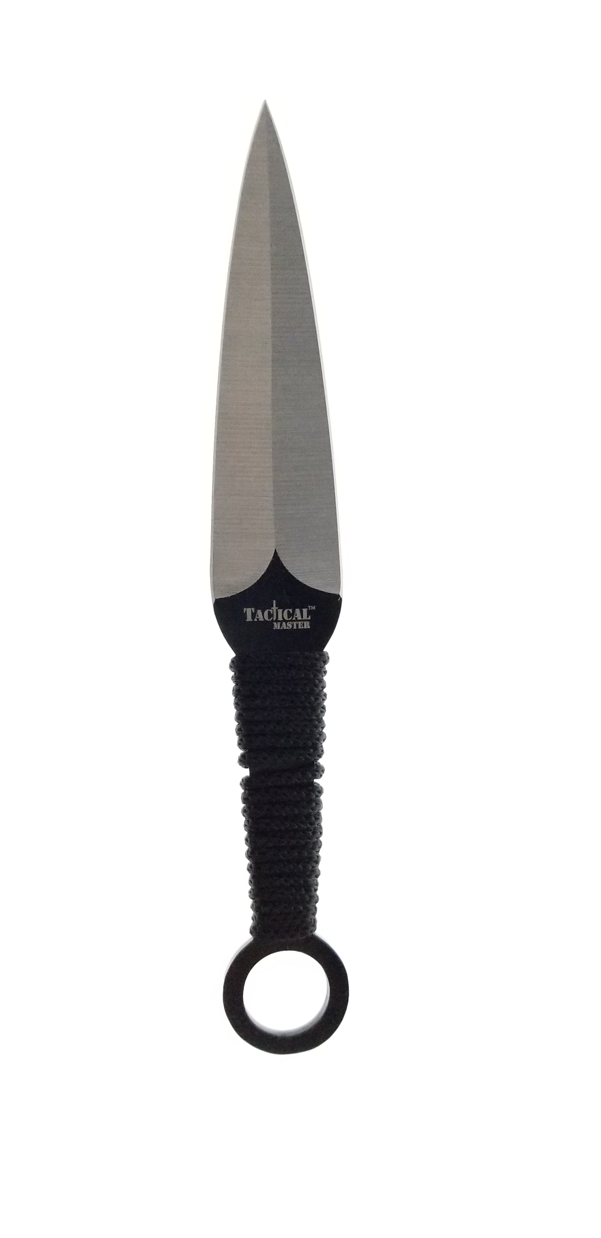 Tactical Master 27" Machete with 2 pcs 6" throwing knives