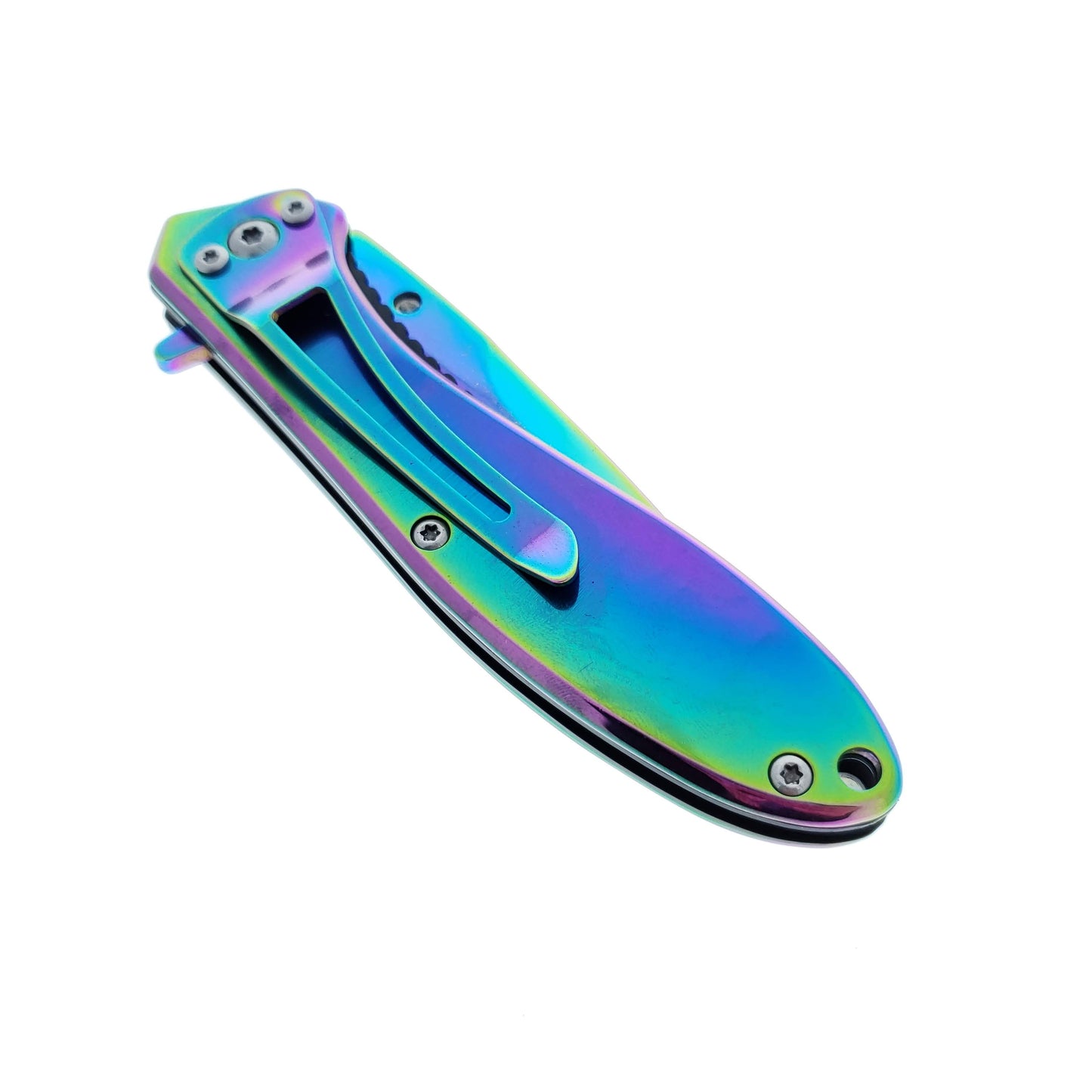 Falcon 8" Rainbow Spring Assisted Knife