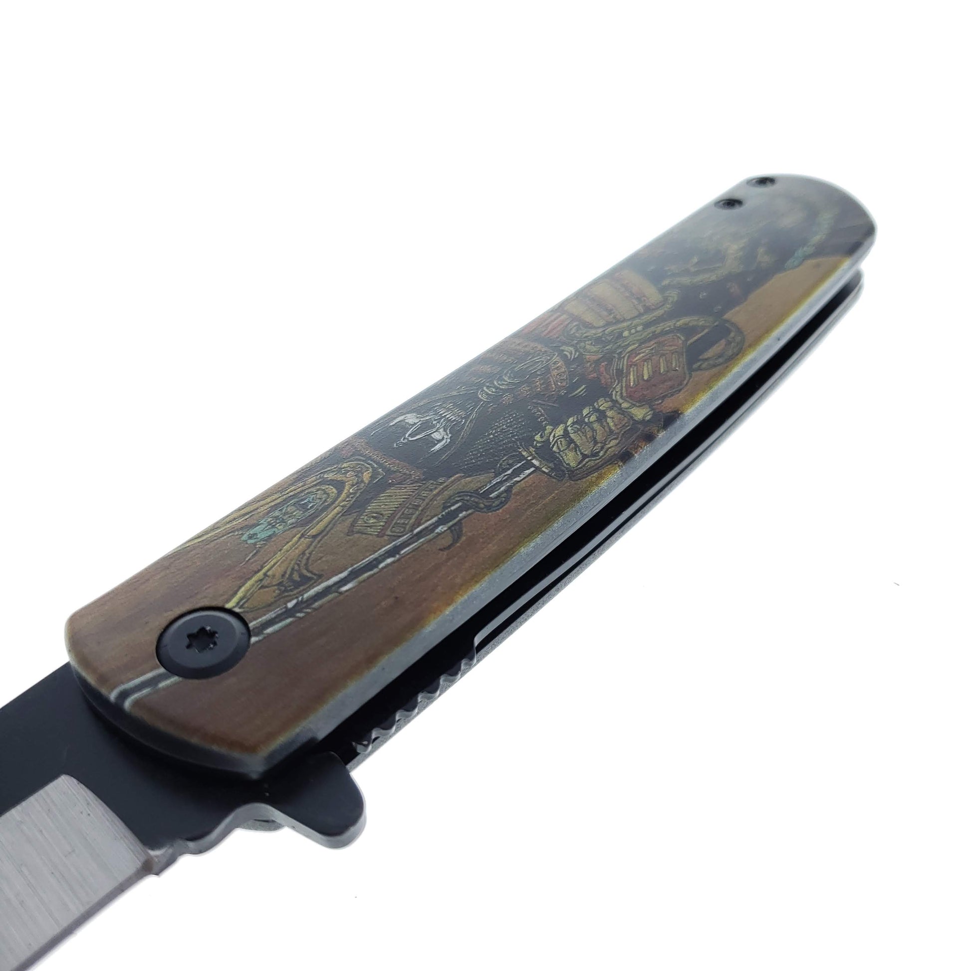 Wholesale Pocket Knives Distributor - Pocket Knife Samurai Design 