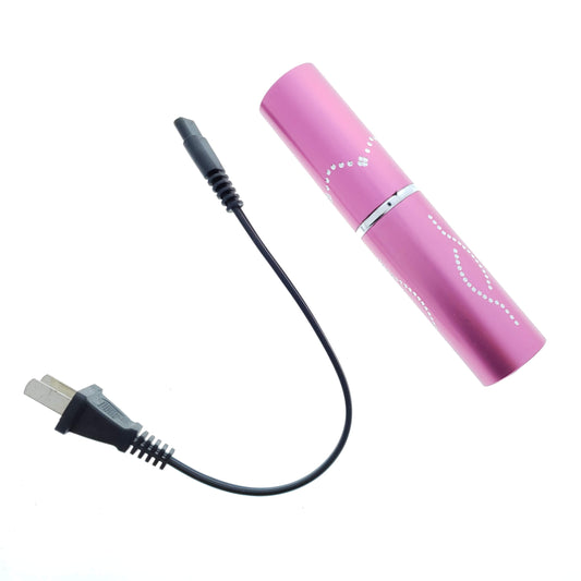 Wholesale Pink Lip Stick Stun-Gun w/ Flash Light | Buy in Bulk