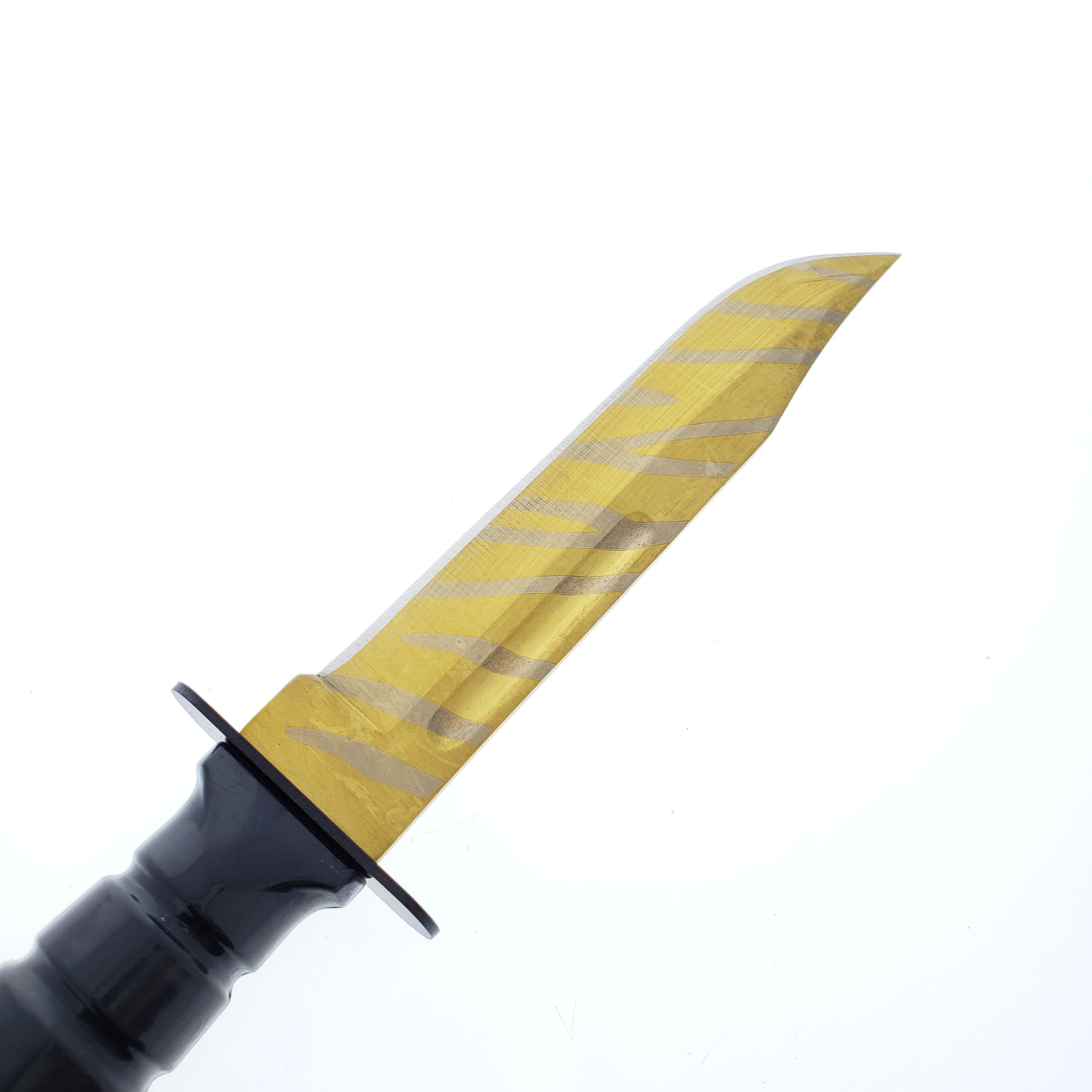 3 PCS Gold Set. 7 1/2" & 8 1/2" Tacital Knife, 7 1/2" Karambit