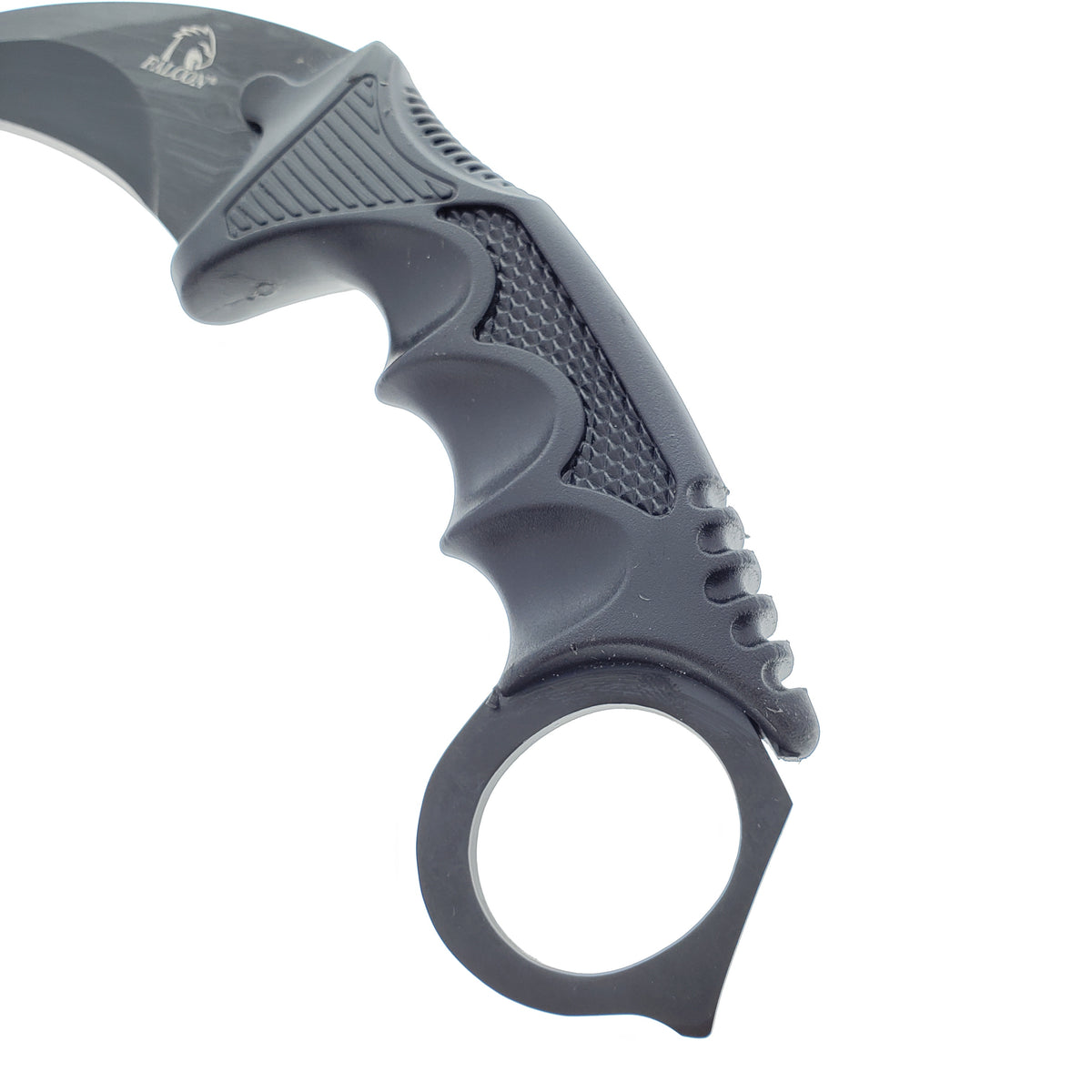 Falcon 7 1/2-Inch Black Necklace Knife (Karambit) | KC1308BK