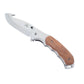 Falcon 3 1/2" Silver Blade  Spring Assisted Knife
