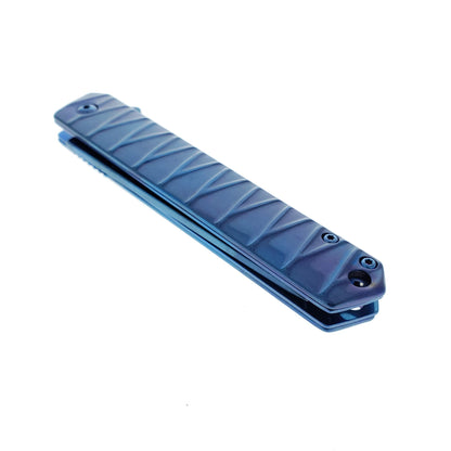 Shop Falcon Blue Tanto Pocket Knife Wholesale | Pacific Solution.