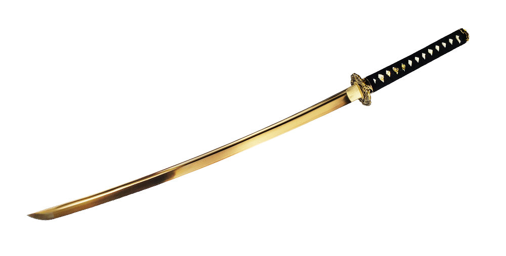 Wholesale Musha "Golden Koi" Samurai Katana - Authentic Musha Swords.