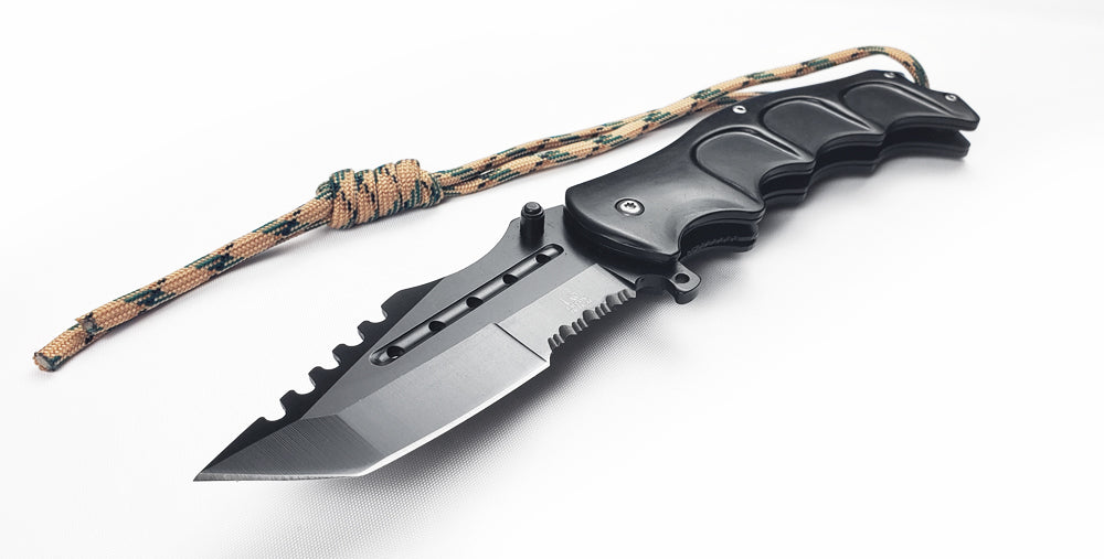 Falcon 8" Overall Black Coating Metal Knife