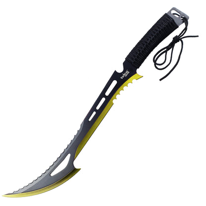 Wholesale Tactical Machetes - Tactical Master Yellow Machete In-Bulk