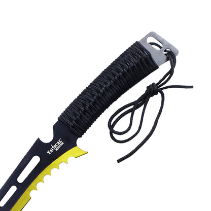 Wholesale Tactical Machetes - Tactical Master Yellow Machete In-Bulk