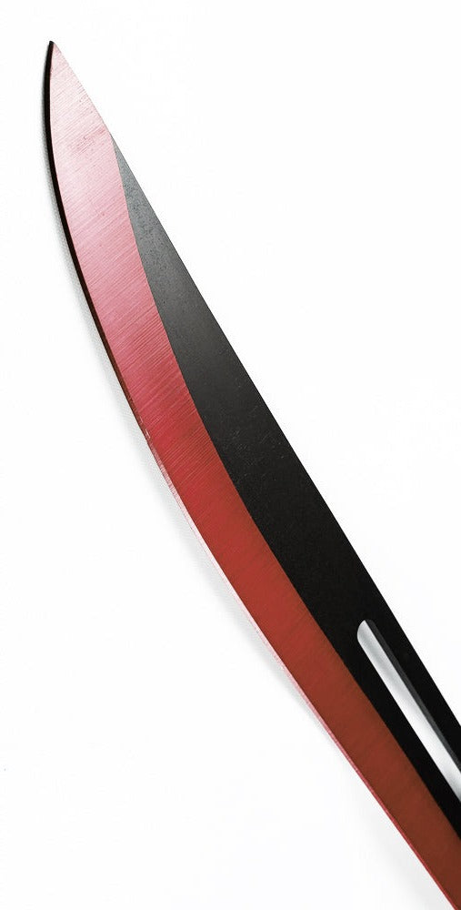 Tactical Master Twin Machetes with Red Color Coated Edge