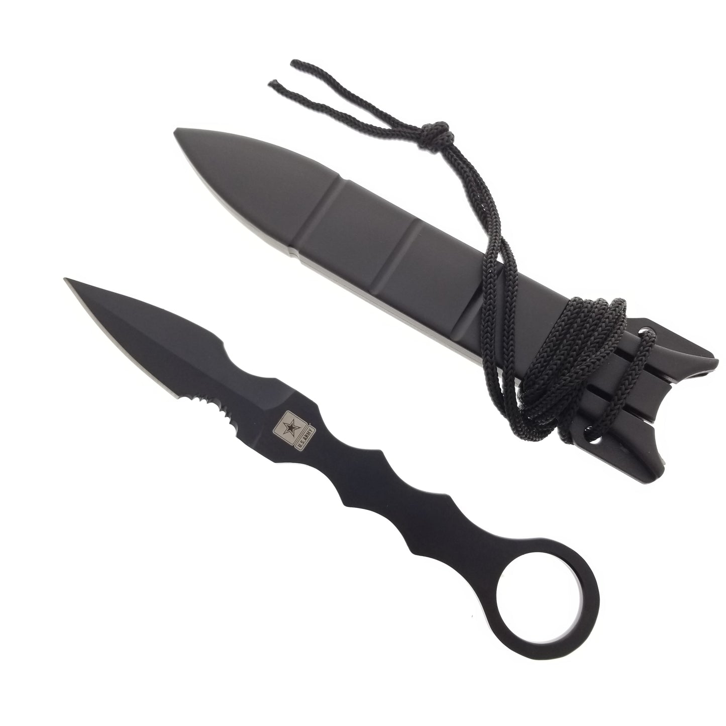 7.75" Fixed Blade Licensed US ARMY Tactical Dagger