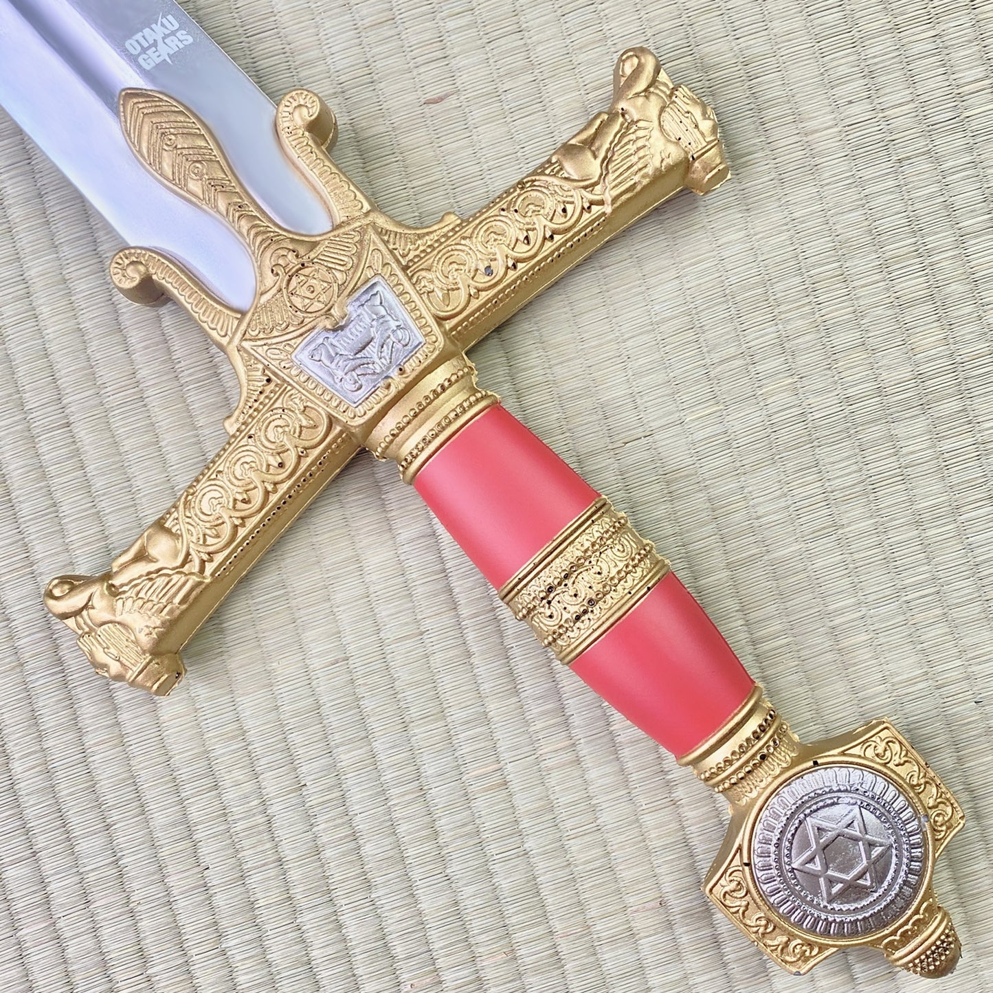41 1/2" King Solomon Red Foam Sword
