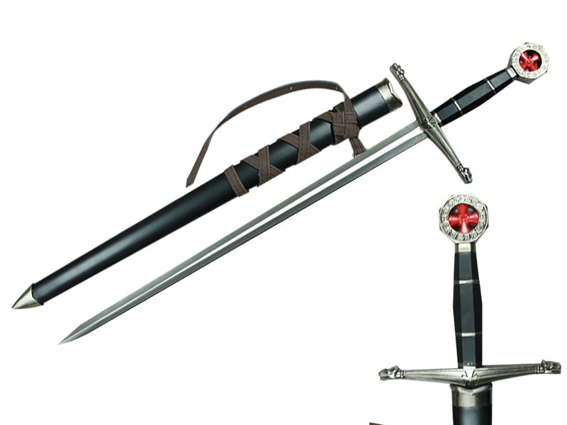 23 1/4" Templer Sword, White