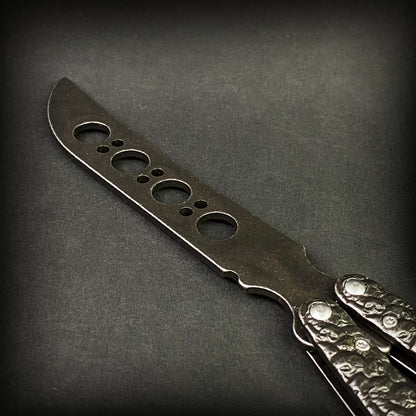 Big Boy's 11" Black Butterfly Trainer