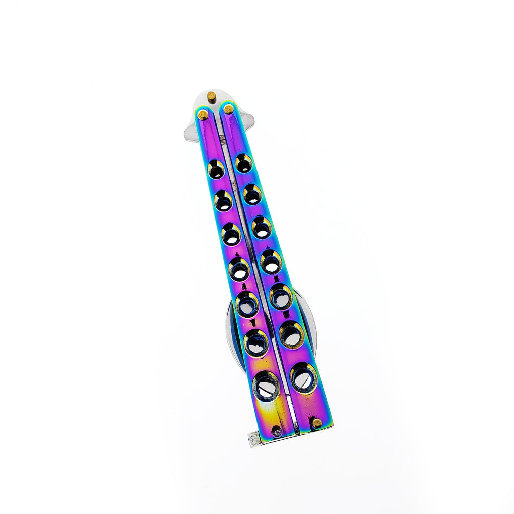 4" Butterfly Spoon Rainbow