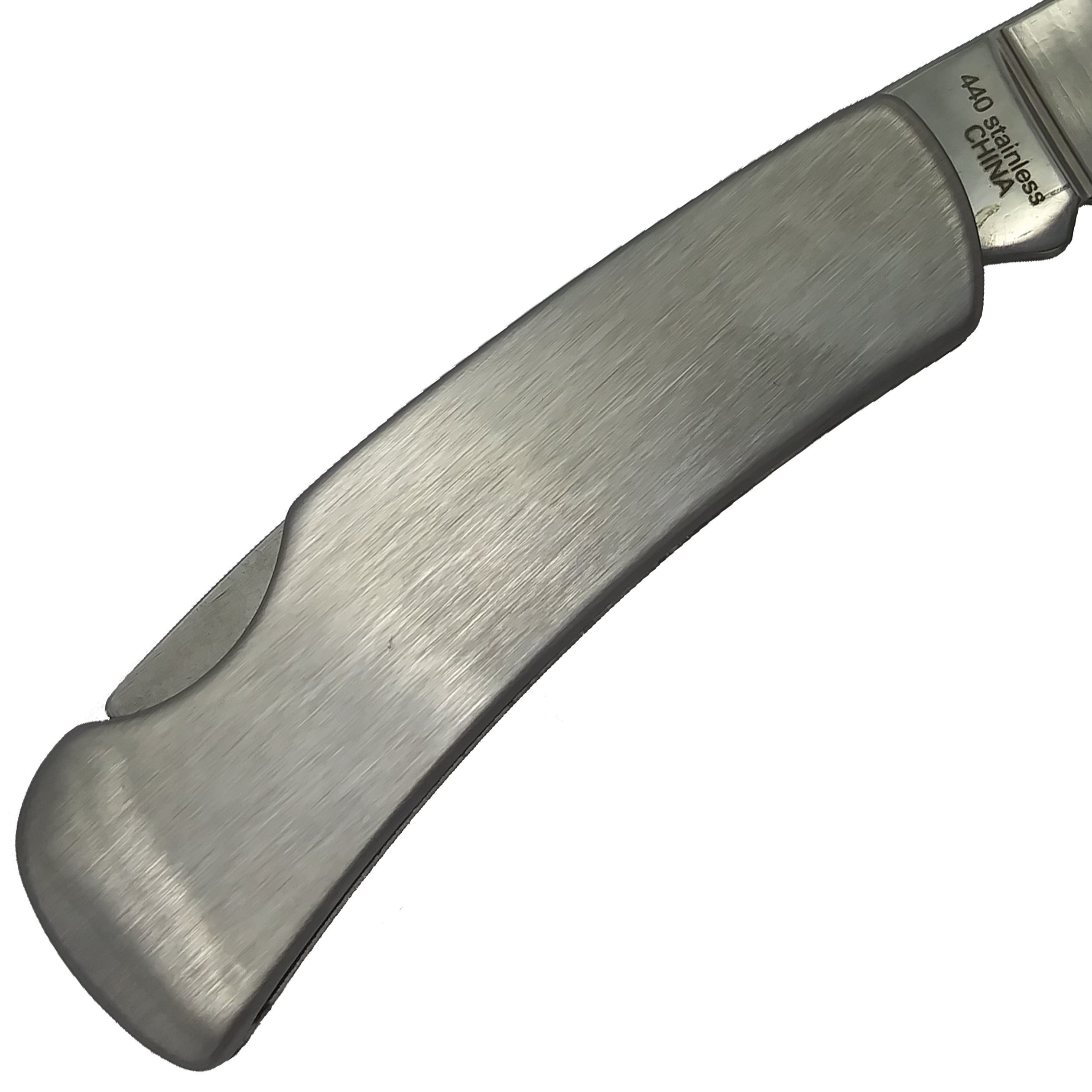 5" Silver Folding Knife