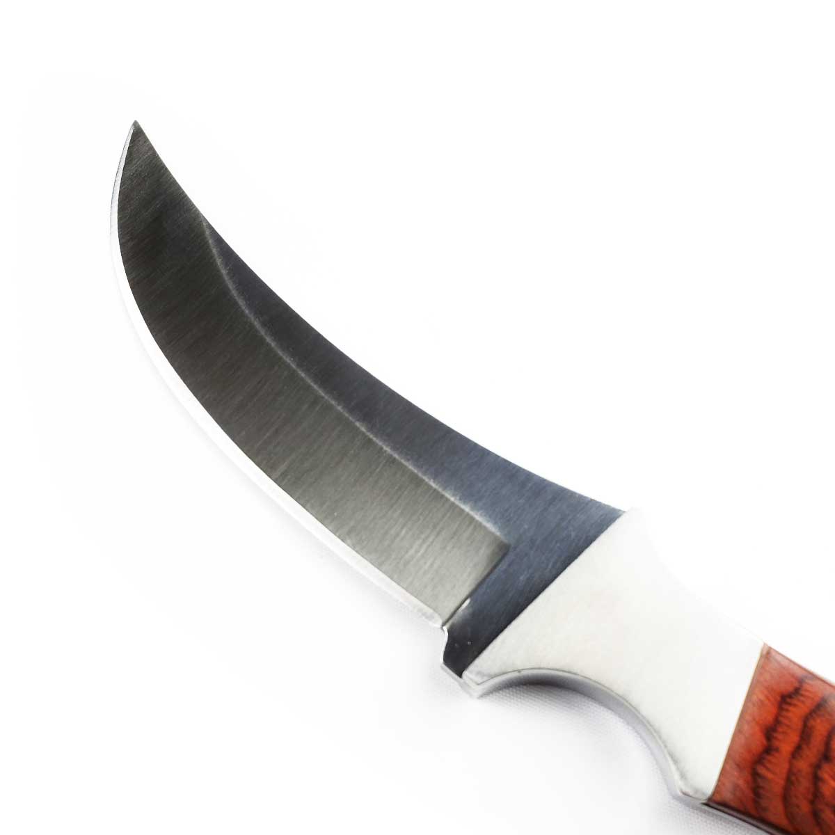 4" Full Tang Wood Handle Hunting Knife