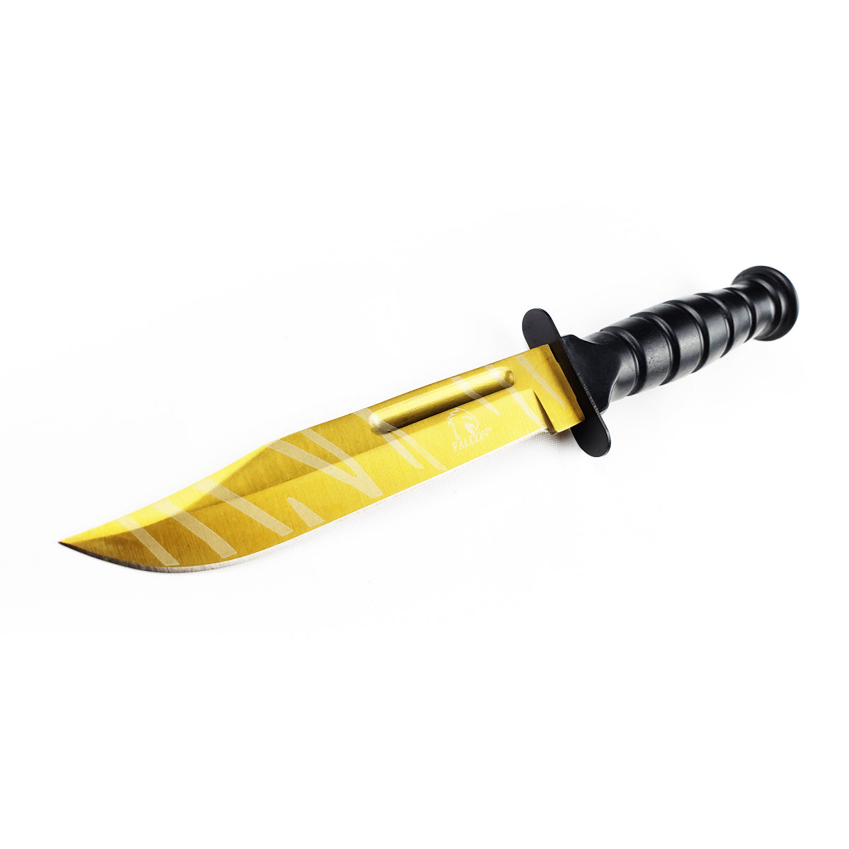 7.5" Overall Tactical Knives W/ Gold Coating Blade, New Arrival