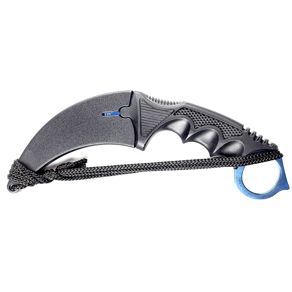 Falcon 7 1/2-Inch Blue Necklace Knife (Karambit) | KC1308BL