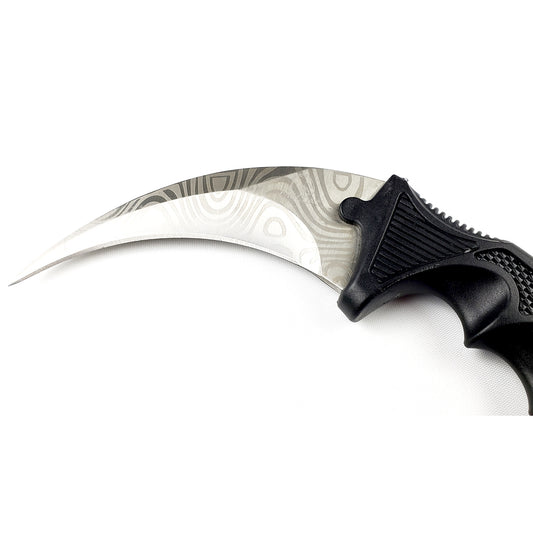 Falcon 7 1/2" Damascus Necklace Knife (Karambit)