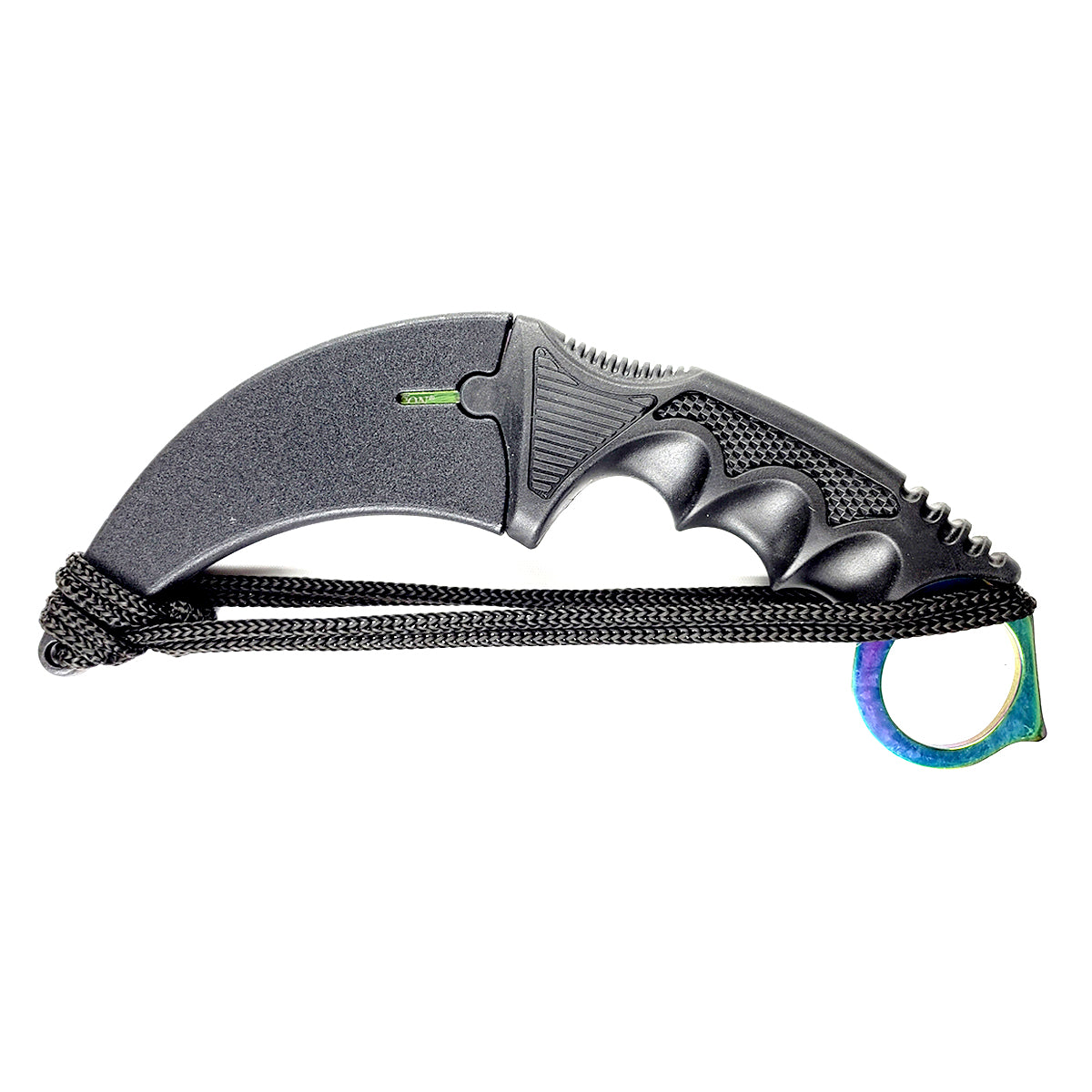 Falcon 7 1/2" Rainbow Necklace Knife (Karambit)