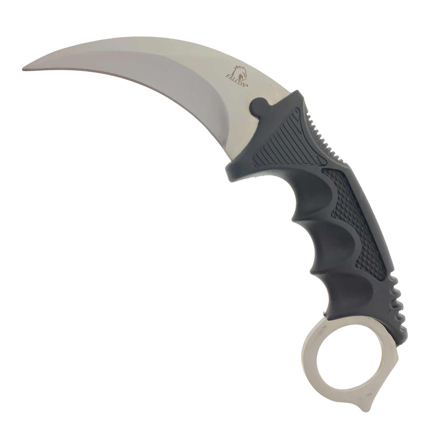 Falcon 7 1/2" Silver Necklace Knife (Karambit)