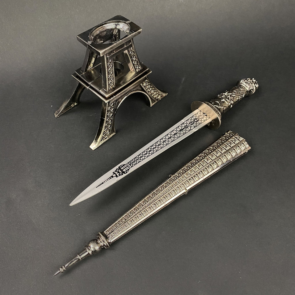 15 1/2" Overall Eiffel Tower Dagger