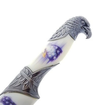 13 1/2" Eagle & Flag Fantasy Dagger