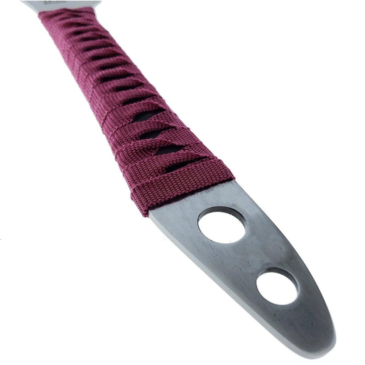 27" Silver Blade / Burgundy Handle / Machete